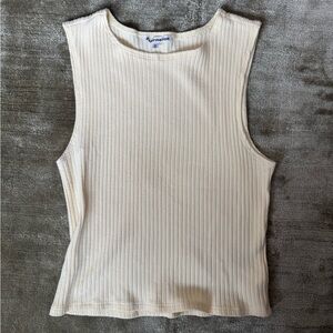 Reformation Light Yellow Top